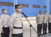 kapolres situbondo pimpin apel kesiapsiagaan Polres Situbondo