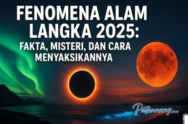 Fenomena Alam Langka 2025: Fakta, Misteri, dan Cara Menyaksikannya Fenomena Alam Langka 2025: Fakta, Misteri, dan Cara Menyaksikannya
